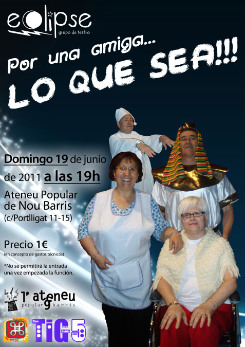 Por una amiga... ¡Lo que sea!